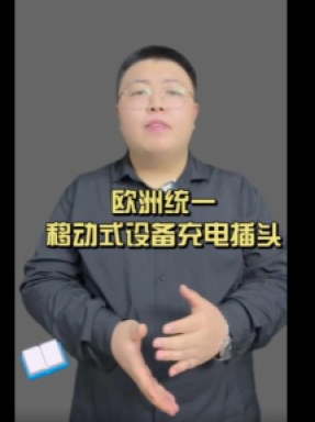 歐洲強制統一移動式設備充電接口